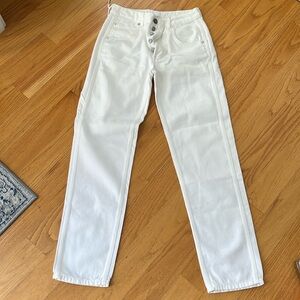 Boyish Size 27 White Vertigo The Bailey Carpenter Pant Jeans NWT